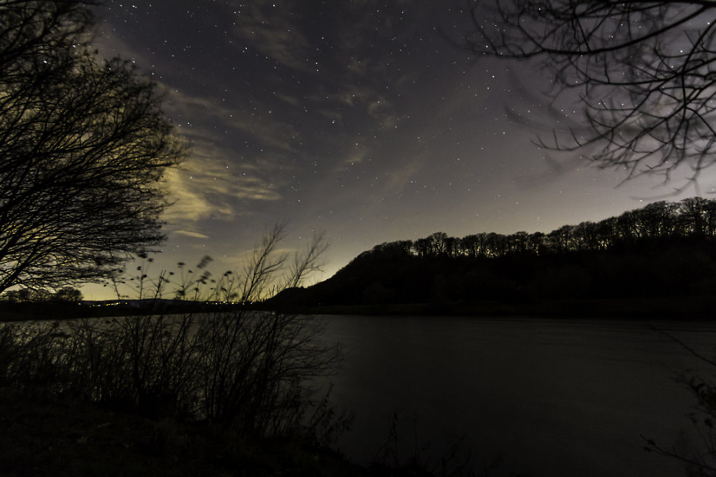 Kemnader lake by night